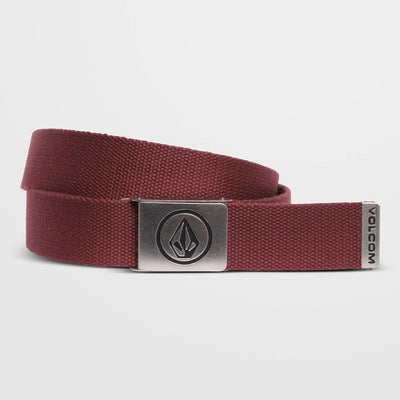 Cintura Volcom Circle Web merlot