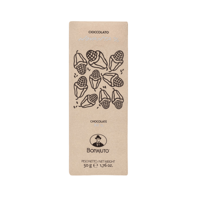 Cioccolato 90% | Artigianale - Fatto a mano a Modica, Sicilia | Senza glutine | Bonajuto | 50g