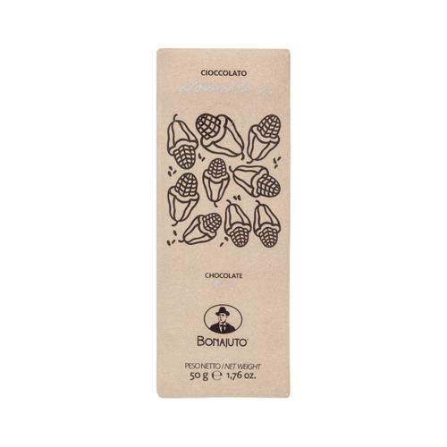 Cioccolato 90% | Artigianale - Fatto a mano a Modica, Sicilia | Senza glutine | Bonajuto | 50g