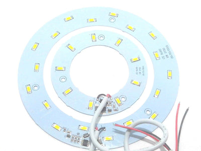 Camper led Plate T9 Circolina 9W+5W Resa 140W DC 12V SMD 5730 Bianco Freddo 6000K