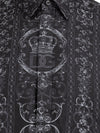 Dolce & Gabbana Camicia barocco in cotone da uomo