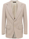 Tom Ford Giacca Monopetto Uomo - Beige da uomo
