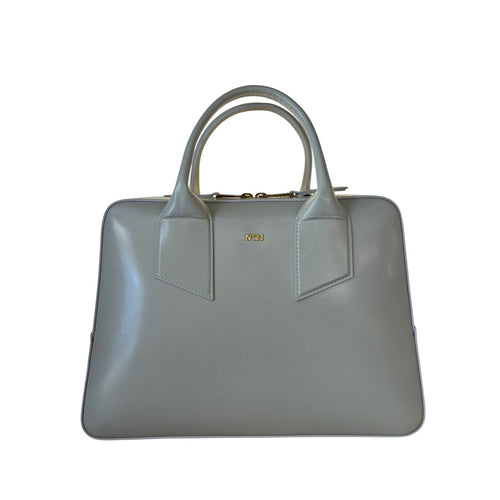 N°21 borse a spalla donna n21 - bauletto big abrasivato - bianco da donna