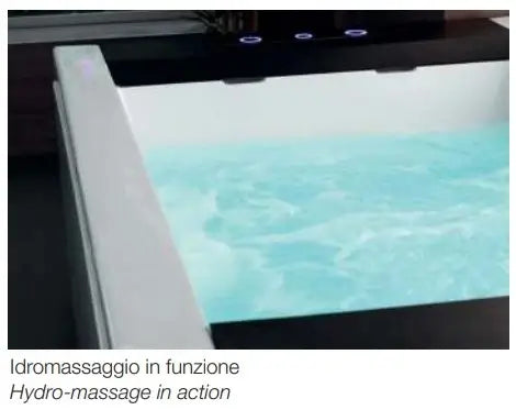 COLACRIL ANGEL Vasca Idromassaggio Con Doppia Cascata - Shopbagno.it