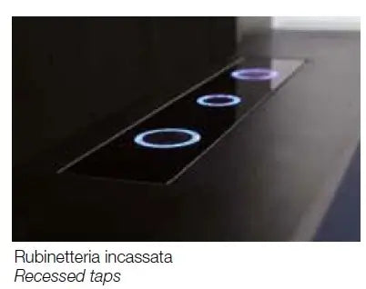 COLACRIL VITTORIA Vasca Idromassaggio Con Doppia Cascata 200x90 - Shopbagno.it