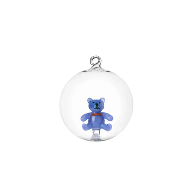 Ichendorf Palla di Natale orsacchiotto azzurro schiaccianoci