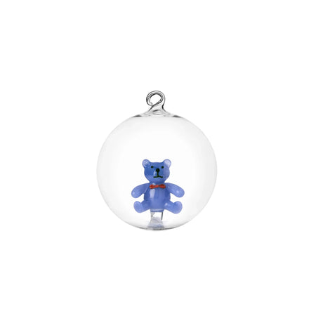 Ichendorf Palla di Natale orsacchiotto azzurro schiaccianoci