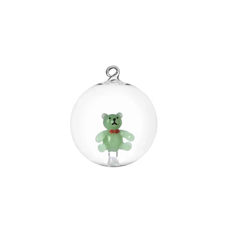 Ichendorf Palla di Natale orsacchiotto verde schiaccianoci
