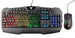 Combo Tastiera e Mouse T20 - Membrana- RGB- Multimediale- Mouse con software- RGB- Sensore P3212