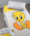 Caleffi WB Completo Lenzuola Copriletto per Letto Singolo Titti D38 - Passarelli Biancheria