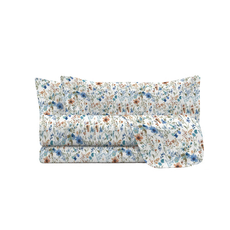 Completo Lenzuola 100% Cotone Ida - Varie Dimensioni