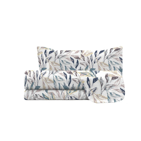 Completo Lenzuola 100% Cotone Ida - Varie Dimensioni