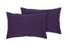 Parure letto in Puro Lino Stonewashed Viola