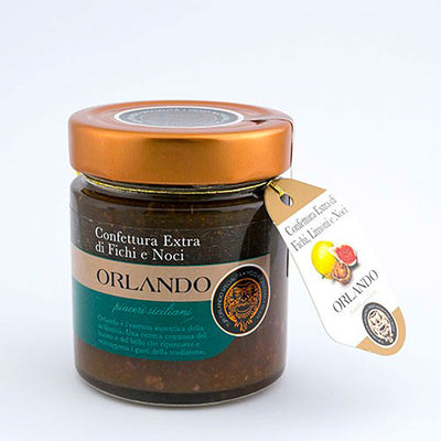 Orlando - Confettura extra di fichi e noci - 220 gr.