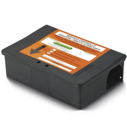 Contenitore Box Plus Contenitore per Esca Topicida 29x17x10 cm + Kit Fissaggio Mayer Braun