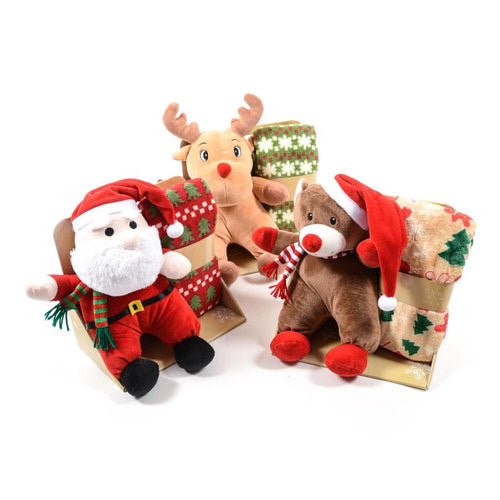 Coperta 90 x 75Cm con Personaggio Natalizio CASUALE Mercury