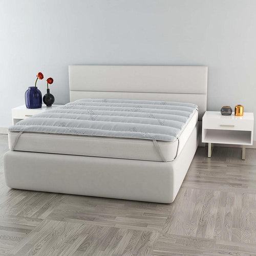 Topper Coprimaterasso Trapuntato Bioceramica - Varie Dimensioni - Passarelli Biancheria
