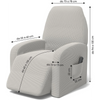 Copripoltrona Reclinabile Elasticizzato Universale B33