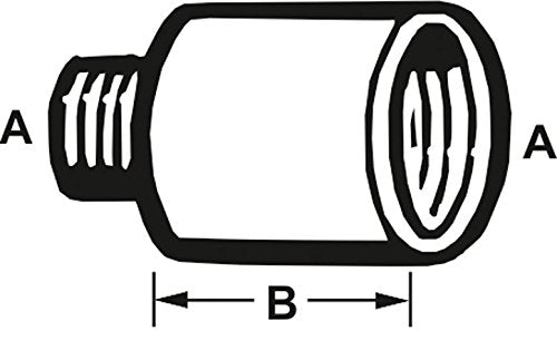 Cornat, TEC382201, estensione rubinetto cromato 1/2"x 20 mm