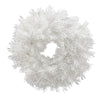Ghirlanda di natale corona di Pino gelato Bianco decorazione natalizia Ø 40 cm