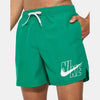 Costume Nike 5 Volley Short Green