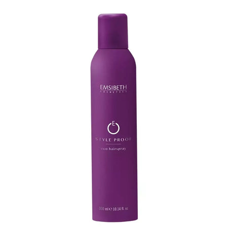 Lacca No Gas Emsibeth Style Proof – Spray Fissativo Professionale Tenuta Naturale, Anti Umidità, Lucentezza e Controllo Senza Residui