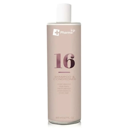 shampoo e balsamo profumato iap pharma n.15 500ml trattamento 2 in 1 per la detersione quotidiana di tutti i tipi di capelli arricchito con oli vegetali e vitamine