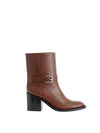 Burberry Stivaletti in Pelle in marrone da donna