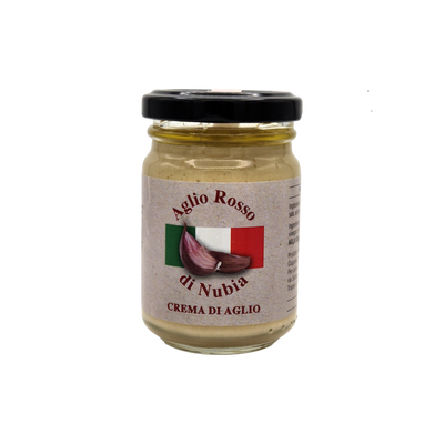 Patè Crema di Aglio Rosso di Nubia, Sicilia | Solo Ingredienti Naturali | 90g
