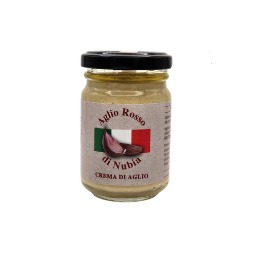 Patè Crema di Aglio Rosso di Nubia, Sicilia | Solo Ingredienti Naturali | 90g
