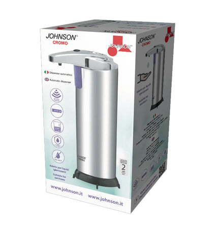 Dispenser Sapone Automatico Sensore Infrarossi Inox 3 Modalità Impermeabile