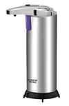 Dispenser Sapone Automatico Sensore Infrarossi Inox 3 Modalità Impermeabile