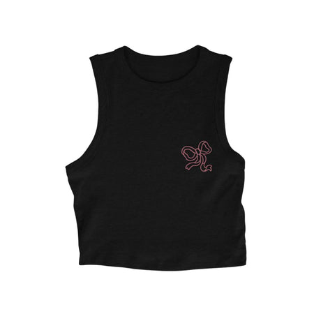Crop Top Ghettoblaster Fiocco black