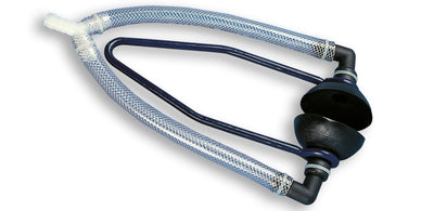 Cuffia Lavaggio Motore Con Doppia Alimentazione 32 Ventose Tonde In Gomma