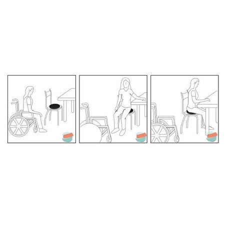 Cuscino girevole morbido Allmobility TR CUCSGIR