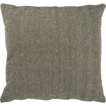 Cuscino imbottito decorativo in cotone per divano sfoderabile 45 x 45 cm