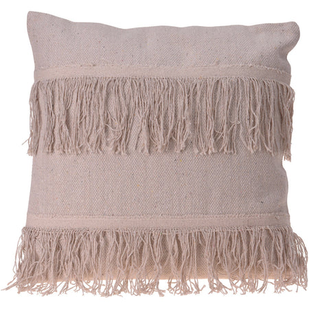 Cuscino imbottito in cotone decorativo per divano sfoderabile 45 x 45 cm