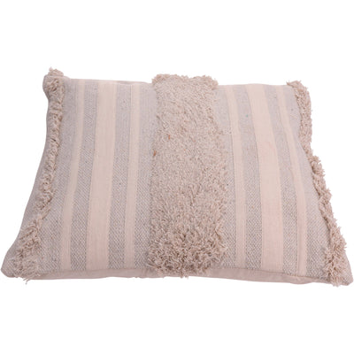 Cuscino imbottito in cotone decorativo per divano sfoderabile 45 x 45 cm