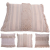 Cuscino imbottito in cotone decorativo per divano sfoderabile 45 x 45 cm