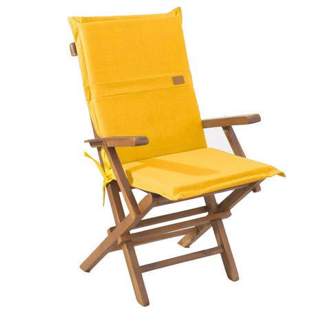 Cuscino Resinato Spalla Media per sedia da giardino sfoderabile "Made in Italy"