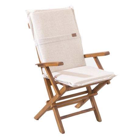 Cuscino Resinato Spalla Media per sedia da giardino sfoderabile "Made in Italy"