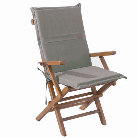 Cuscino Resinato Spalla Media per sedia da giardino sfoderabile "Made in Italy"