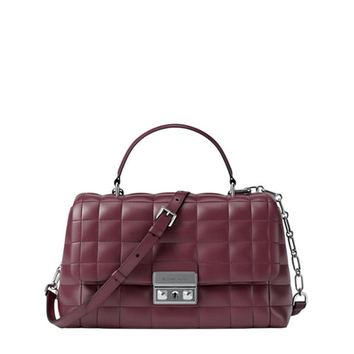 MICHAEL KORS borse a mano donna michael kors - md th satchel - bordeaux da donna