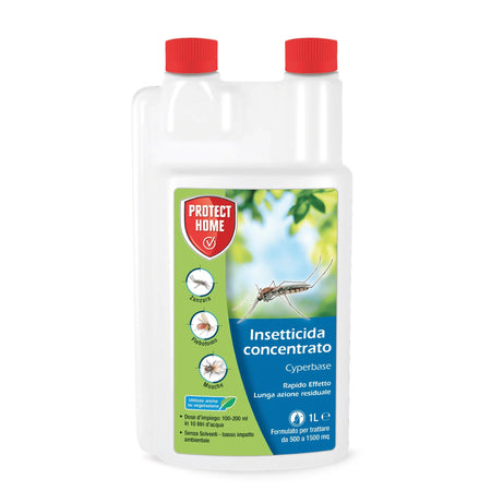 Cyperbase Lt 1 Insetticida Concentrato ad Ampio Spettro d'Azione Protect Home SBM