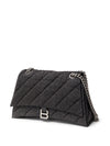 Balenciaga Borsa a Spalla Crush Medium in Denim da donna