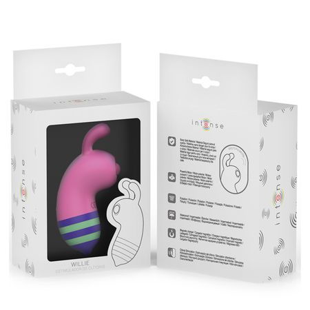 Vibratore stimolatore del clitoride a forma di ape vibrante in silicone con bottone oscillante
