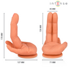 INTENSE LEELA stimolatore punto G flessibile mano in silicone super morbido 12,6 CM