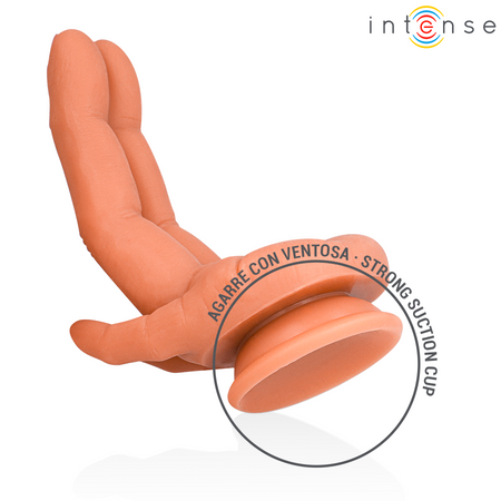 INTENSE LEELA stimolatore punto G flessibile mano in silicone super morbido 12,6 CM