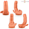 INTENSE LEELA stimolatore punto G flessibile mano in silicone super morbido 12,6 CM