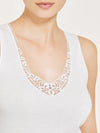 Ragno Canottiera Intima Spalla Larga per Donna in Lana Cotone 078462 S16 - Passarelli Biancheria
